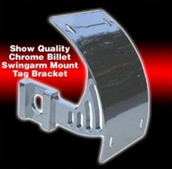 Chrome License Plate Bracket Chrome License Plate Bracket