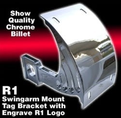 Chrome License Plate Bracket Chrome License Plate Bracket