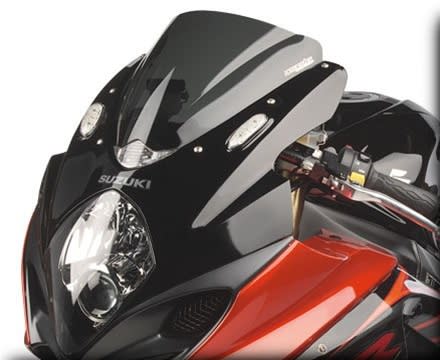 Hotbodies SUZUKI GSX-R1000 (07-08) GP Windscreen (Dual Radius) - Dark Smoke Hotbodies SUZUKI GSX-R1000 (07-08) GP Windscreen (Dual Radius) - Dark Smoke