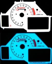 HONDA CBR 600RR 03-06 STANDARD ILLUMIGLOW FACE GAUGE (Product Code # SRP0707) HONDA CBR 600RR 03-06 STANDARD ILLUMIGLOW FACE GAUGE (Product Code # SRP0707)