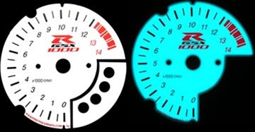 Suzuki GSXR 1000 03-04 Standard Style Illumiglo Gauges (Product Code # SRP0761) Suzuki GSXR 1000 03-04 Standard Style Illumiglo Gauges (Product Code # SRP0761)