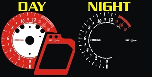 Honda CBR 1000RR (08-09) RED Color Face Reverse Style Illumiglo Gauges (Product Code # SRP1120) Honda CBR 1000RR (08-09) RED Color Face Reverse Style Illumiglo Gauges (Product Code # SRP1120)