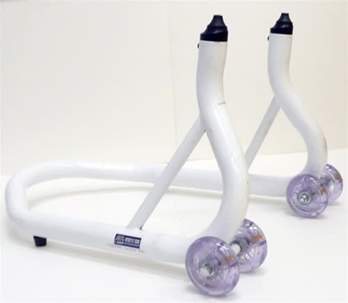 Front Motorcycle Stand, White (product code: ST700W) Front Motorcycle Stand, White (product code: ST700W)