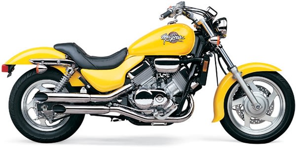 Honda Magna Cobra Exhaust Honda Magna Cobra Exhaust