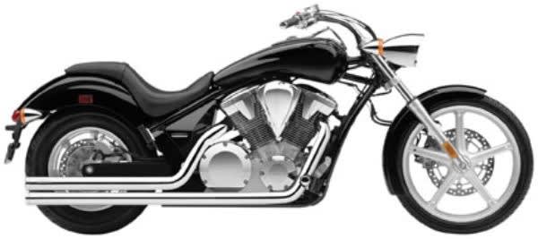 Yamaha VT1300 Cobra Exhaust