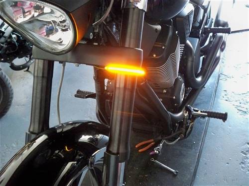 SBL Victory Vegas 43MM Razor Fork Mount LED Turn Signals SBL Victory Vegas 43MM Razor Fork Mount LED Turn Signals