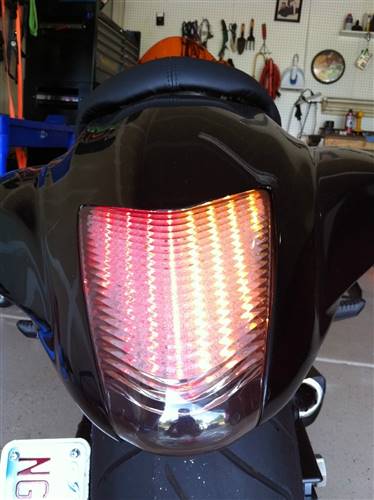 SBL GSXR 1300 Hayabusa Integrated or Sequential LED Tailight, '08-'17