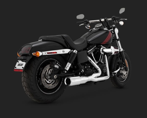 Harley Dyna Hi-Output 2-Into-1 Short Exhaust Harley Dyna Hi-Output 2-Into-1 Short Exhaust