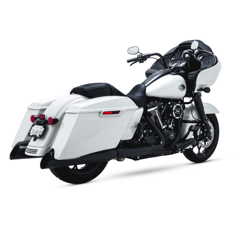 Harley Touring 2017-2023 Backslash 450 Slip-On Exhaust (Black) by Vance & Hines Harley Touring 2017-2023 Backslash 450 Slip-On Exhaust (Black) by Vance & Hines