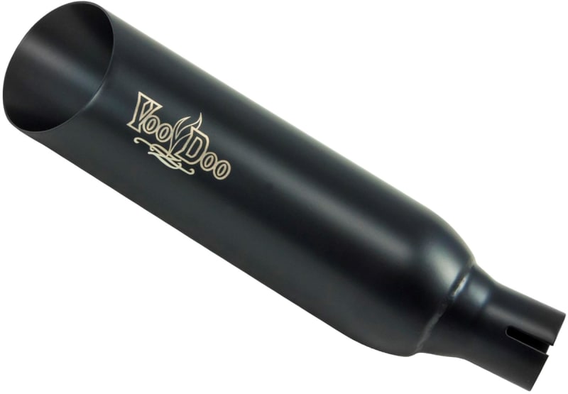 VOODOO Kawasaki EX250F Ninja 250R 2008-2012 Shorty Slip On Exhaust Black