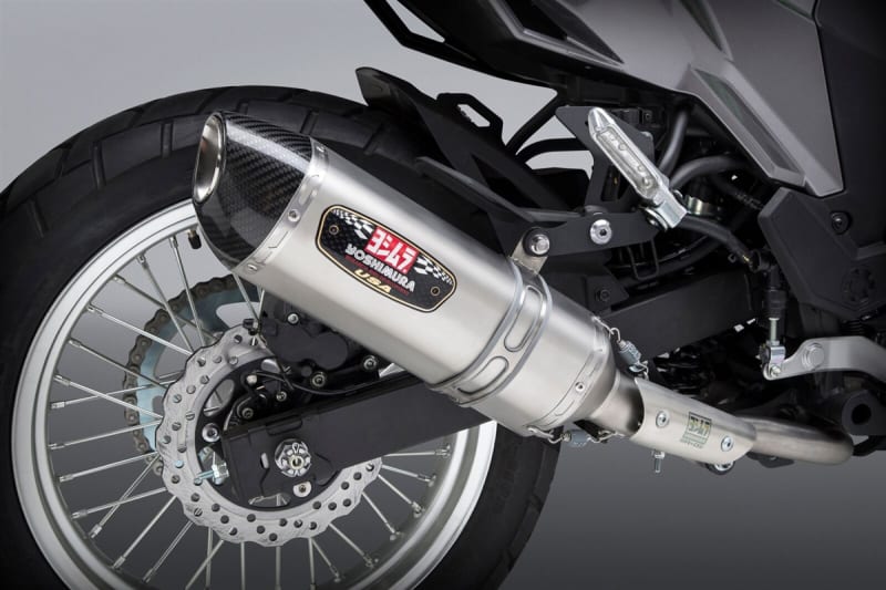 YOSHIMURA Kawasaki KLE300 Versys-X 300 ABS 2017-2023 Exhaust Street R-77 Slip On