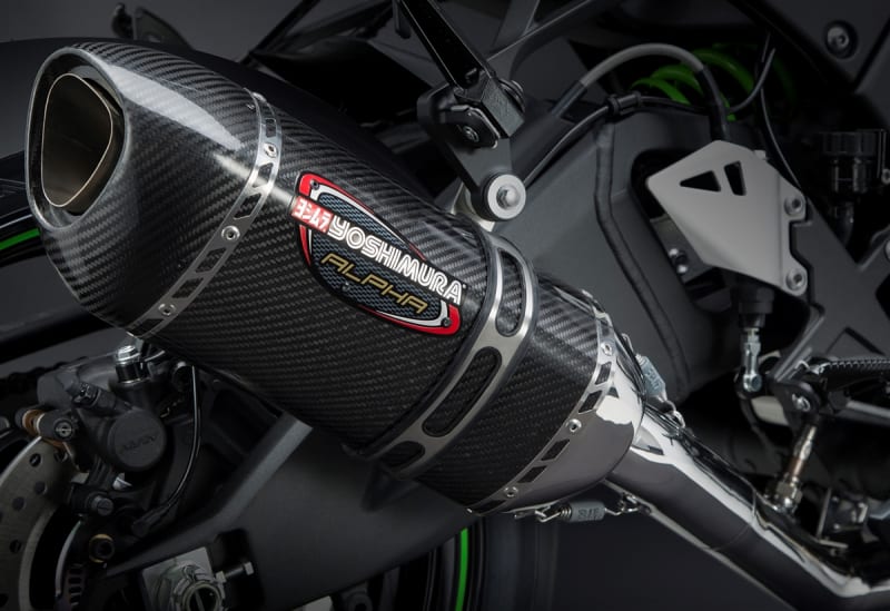 YOSHIMURA Kawasaki Ninja ZX-10R 2016-2020 Exhaust Race Alpha T 3qtr Slip On
