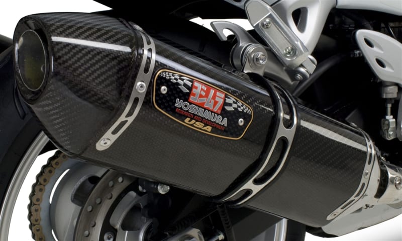 Yoshimura Exhaust Street R-77 Slip-On Ss-Cf-Cf Dual 用 スズキ