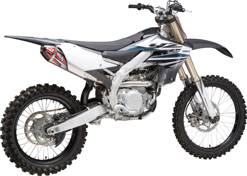 YOSHIMURA Yamaha YZ450F 2020-2022 WR450F 2019-2023 YZ450FX 2019-2023 RS-4 Header/Canister/End Cap Exhaust Slip On YOSHIMURA Yamaha YZ450F 2020-2022 WR450F 2019-2023 YZ450FX 2019-2023 RS-4 Header/Canister/End Cap Exhaust Slip On