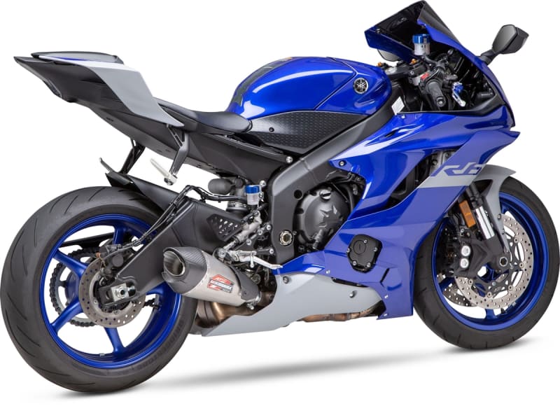 YOSHIMURA Yamaha YZF-R6 2006-2020 Exhaust Street At2 Works Slip On YOSHIMURA Yamaha YZF-R6 2006-2020 Exhaust Street At2 Works Slip On