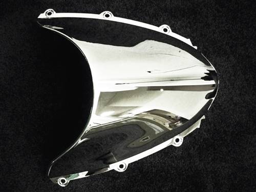 SBL Honda CBR 1000RR Replacement Chrome Windscreen, '06-'07 SBL Honda CBR 1000RR Replacement Chrome Windscreen, '06-'07