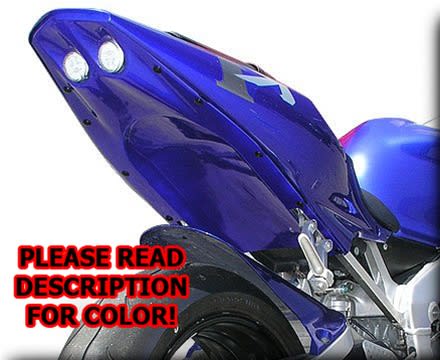 Hotbodies YAMAHA YZF-R1 (00-01) ABS Undertail w/ Built In LED Brake/Signal Lights - Red
