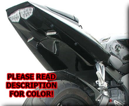 Hotbodies YAMAHA YZF-R6 (03-05) / R6s (06-09) ABS Undertail w/ Built In LED Signal Lights - Blue Hotbodies YAMAHA YZF-R6 (03-05) / R6s (06-09) ABS Undertail w/ Built In LED Signal Lights - Blue