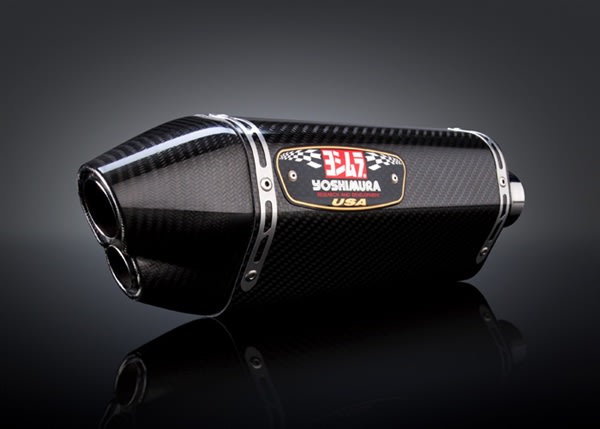 Suzuki GSXR 1000 2012-Present Yoshimura Carbon Fiber w/ Carbon Tip R-77D Slip On Exhaust Suzuki GSXR 1000 2012-Present Yoshimura Carbon Fiber w/ Carbon Tip R-77D Slip On Exhaust