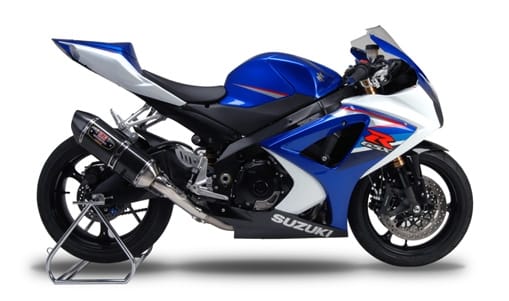 Suzuki GSXR 1000 2007-2008 Yoshimura Carbon Fiber w/ Carbon Tip R-77 Complete Full Exhaust System