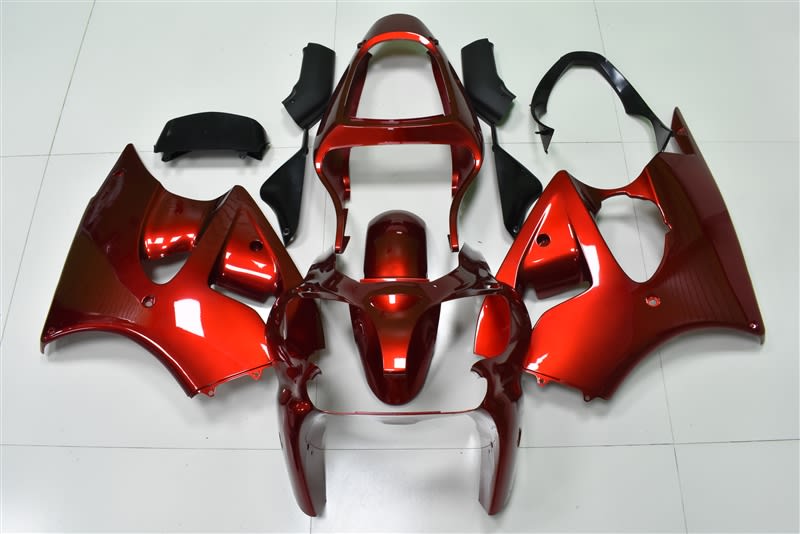Motorcycle Fairings Kit - 2005-2006 Kawasaki ZZR600 Candy Red