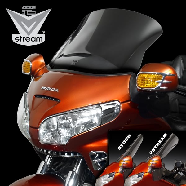 Honda GL1800 2001-2013 Windscreen Replacement V-Stream by National Cycle Honda GL1800 2001-2013 Windscreen Replacement V-Stream by National Cycle