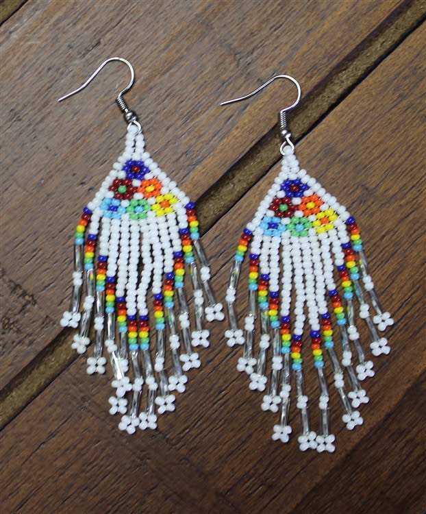 beaded dress earrings Beaded Spaghetti Strap Mermaid Wedding Dress with Ruffle Skirt – Rosymae main image 1