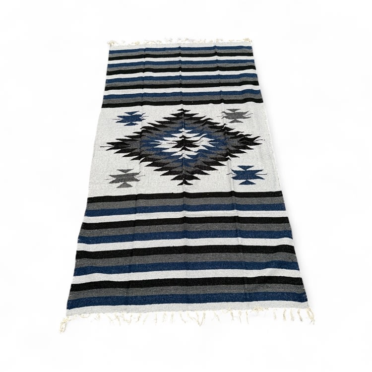 Colorful Mexican Heavy Blankets - Tribal 10