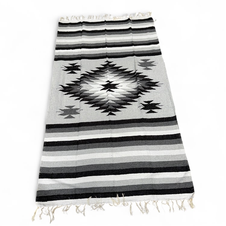 Colorful Mexican Heavy Blankets - Tribal 11
