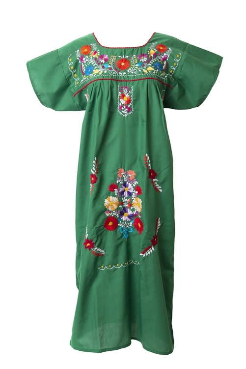 Buy Mexican Embroidered Dresses