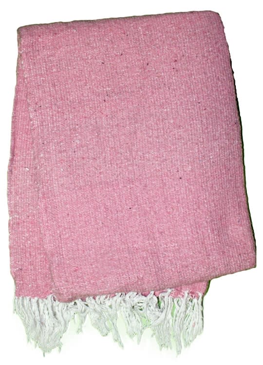 Tribal Solid Blankets - Hot Pink