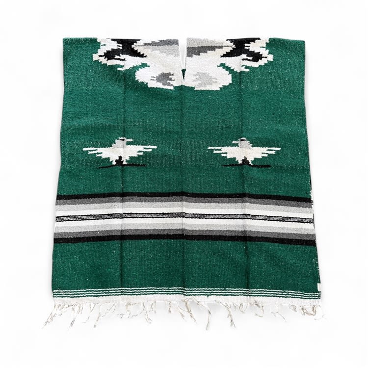 Mexican Tribal Western Poncho #3