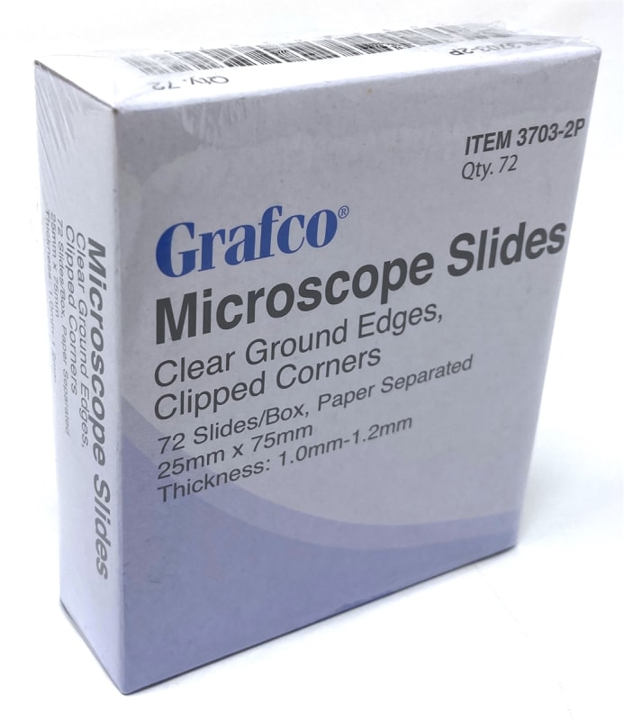 Grafco&reg; Microscope Slides 1"x 3" Plain