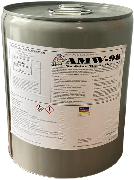 AMW-98 No Odor Mastic & Adhesive Remover
