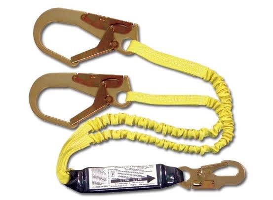 FrenchCreek Dual Leg Shock Absorbing 100% Tie Off Lanyard 444AS