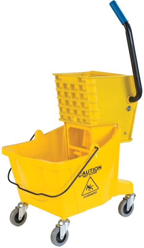 Heavy Duty Mop Bucket with Wringer Assembled