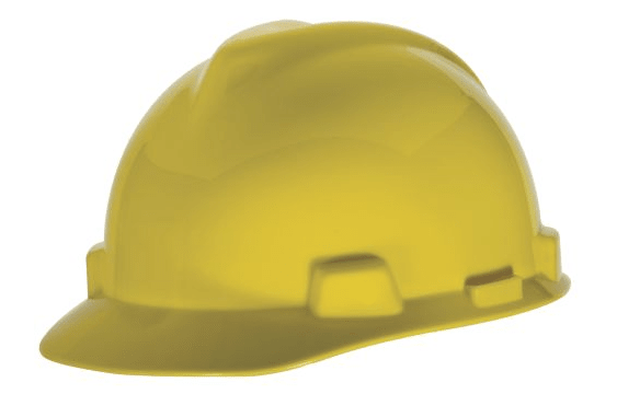 MSA V-Gard Cap Style Hard Hat with Ratchet Suspension