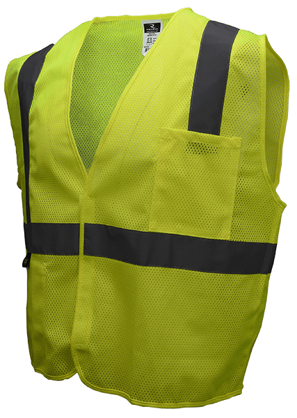 Radians Economy Type R Class 2 Mesh Safety Vest - Green