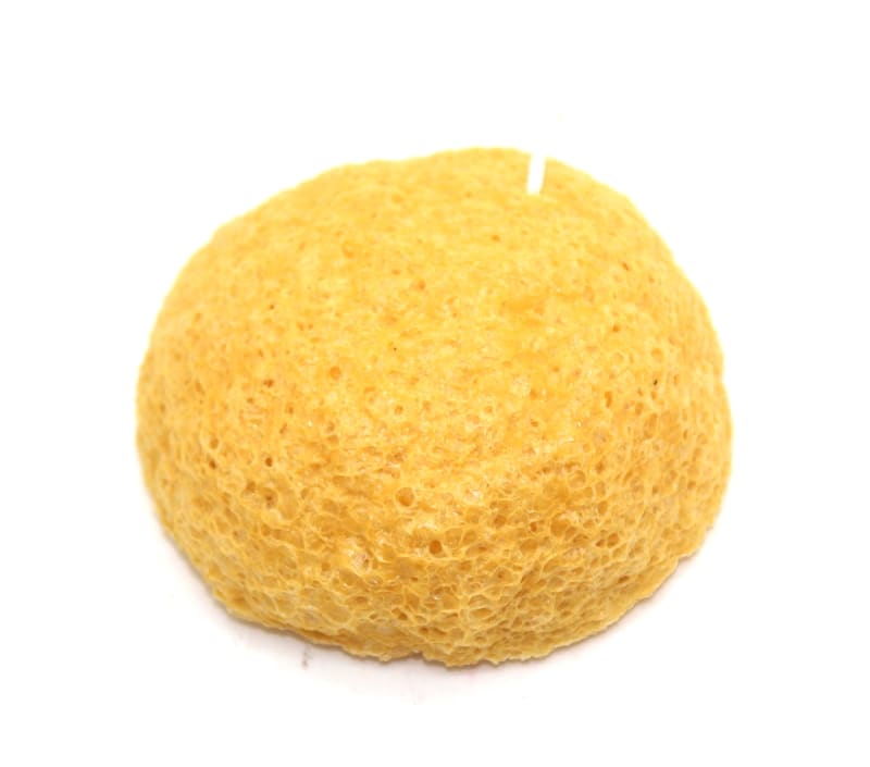Konjac Sponge Puff - Yuzu - Made in Japan