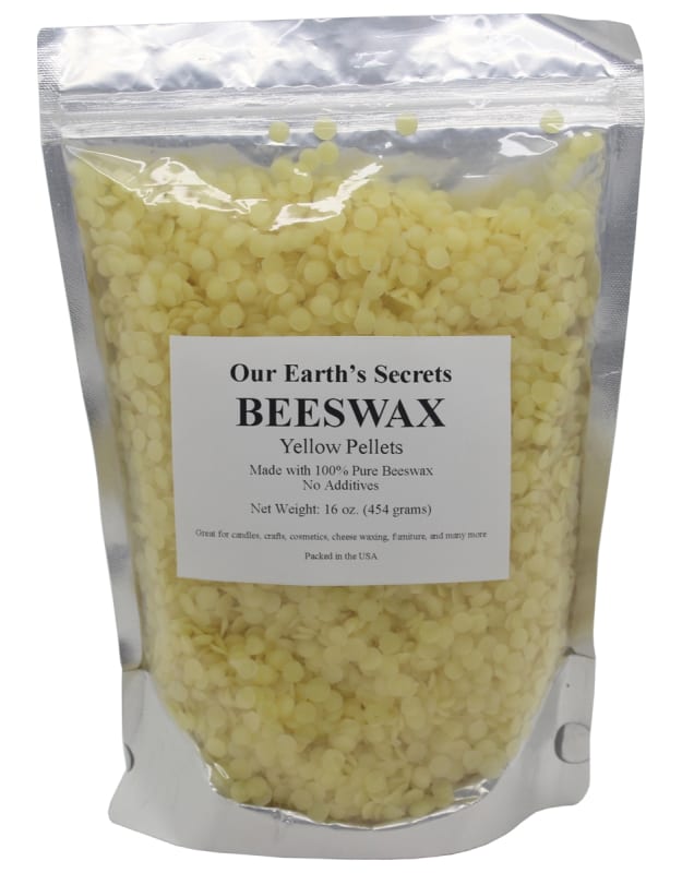 Organic Beeswax Pellets (16 oz)