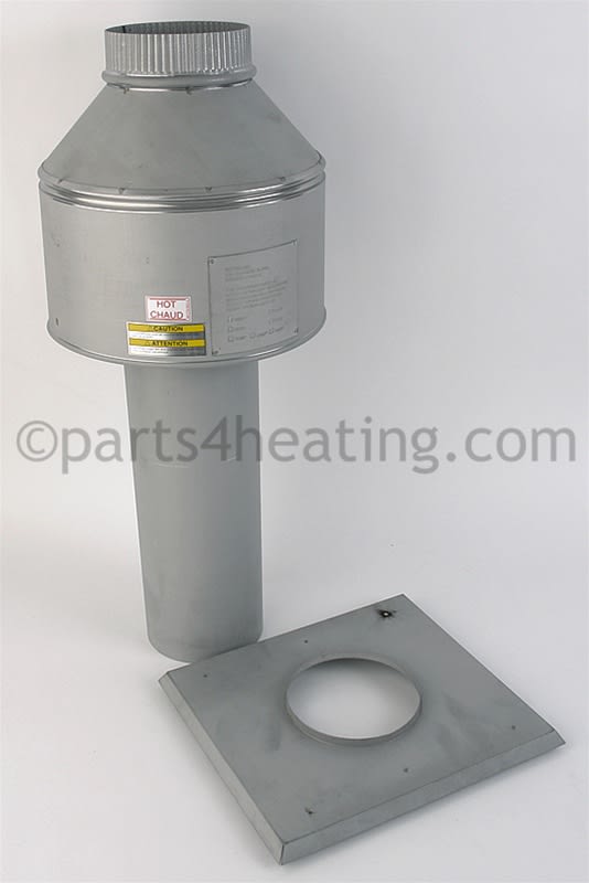 Parts4heating.com: Raypak 009838 Indoor Stack Kit, 206A