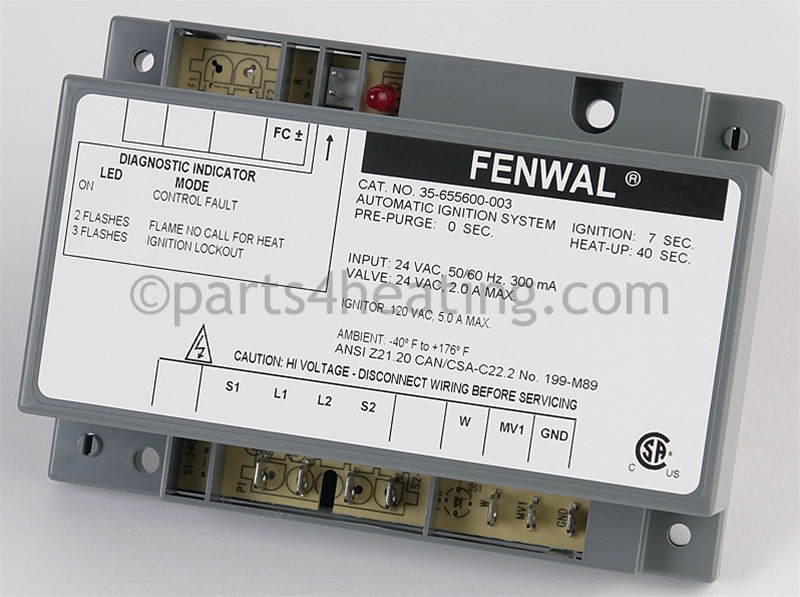 Interrupteur thermique 1408 30002-116 Fenwall Contrôleur