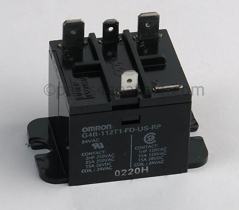 Parts4Heating.com: Omron G4B-112T1-FD-US-RP RELAYCOIL 24VAC Parts4Heating.com: Omron G4B-112T1-FD-US-RP RELAYCOIL 24VAC