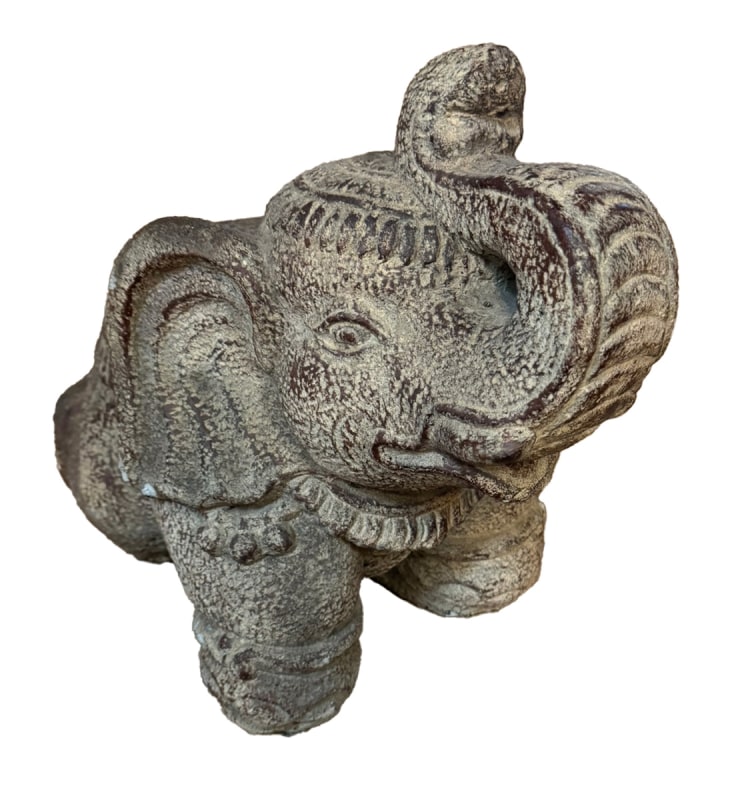 Stone Elephant Statue
