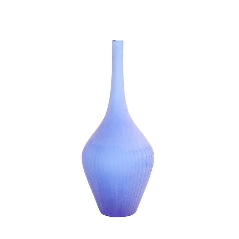 Cobalt Blue Glass Vase, Large
