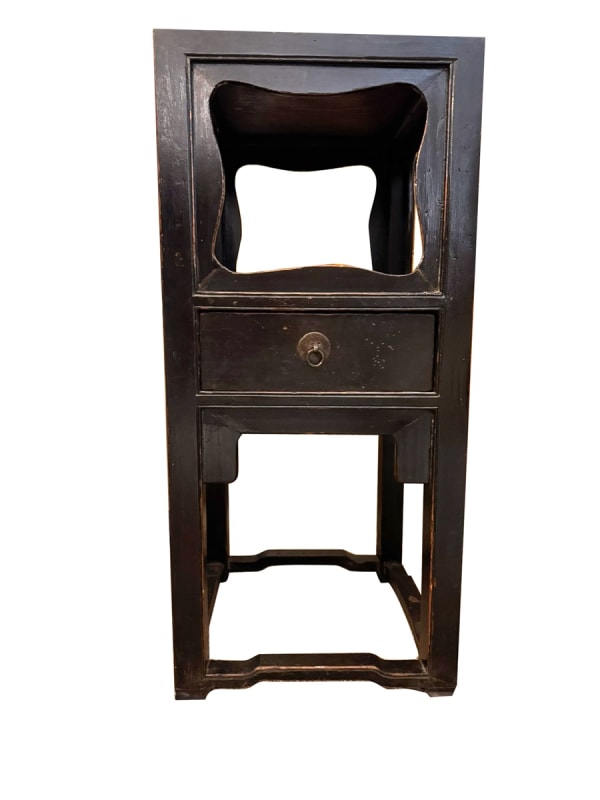 Antique Elm Tea Stand