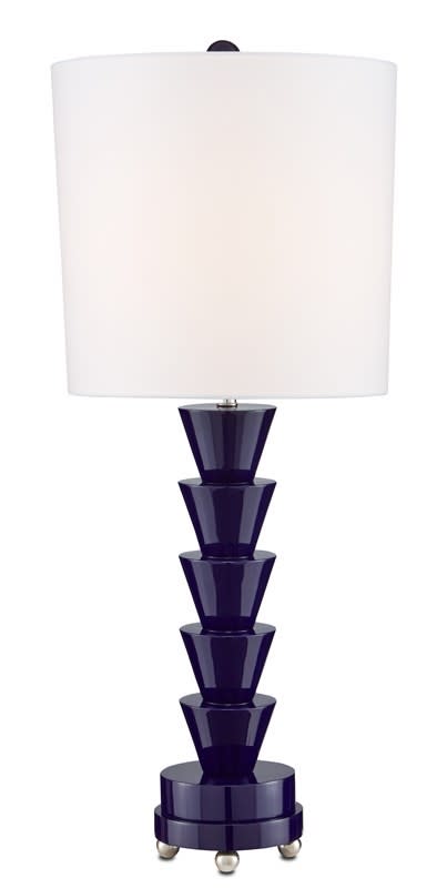 Culture Blue Table Lamp