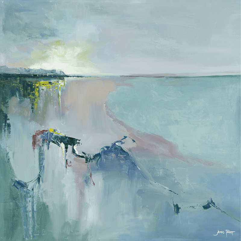 Beach Sunrise Framed Art