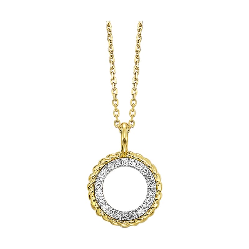 Circle of Love Diamond Pendant
