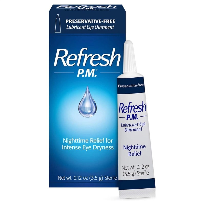 Allergan Pharmaceutical Refresh P.M.Â® Lubricant Eye Ointment, 0.12-ounce Dropper Bottle